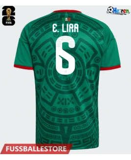 Günstige Mexiko Erik Lira #6 Heimtrikot WM 2026 Kurzarm